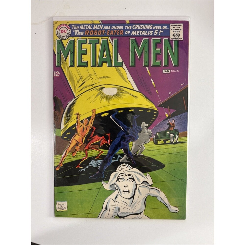 Metal Men #29 - 1963 series DC comics